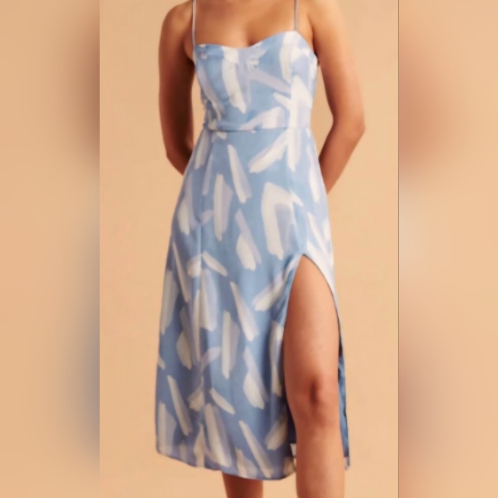 NWT A&F Camille Midi Dress Size Small Petite